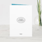 Bruiloft Damask voor Passen getrouwd Kaart (Achterkant)