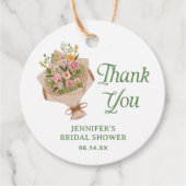 Bruiloft Dank Je Boerenmarkt Bedankjes Labels (Voorkant)