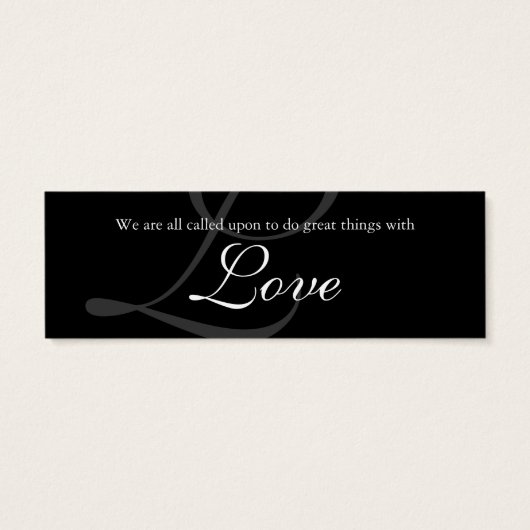 Bruiloft Dank je kaart Bladwijzer Favor Red Roses (Achterkant)