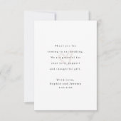 Bruiloft Dank u Bericht Foto Ecru Hart Kaart (Voorkant)