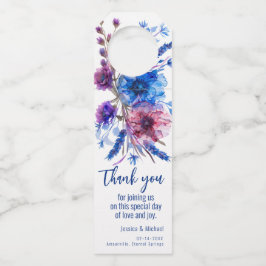 💍Bruiloft dank u Flessenhanger