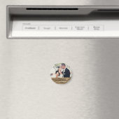 Bruiloft Dank u Foto Magneet (Insitu (Vaatwasser))