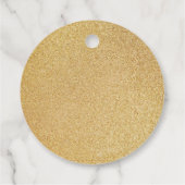 Bruiloft Dank u Goud Zwart Elegant Geometric Bedankjes Labels (Achterkant)