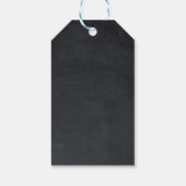 Bruiloft dank u gunst label bordeaux roze bloemig cadeaulabel (Achterkant)