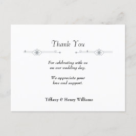 BRUILOFT DANK U KAART