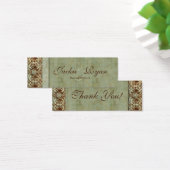 Bruiloft Dank u Kaart Bladwijzer Favor  (Bureau)