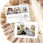 Bruiloft dank u kaart krabbeltaart<br><div class="desc">Whimsical franse stijl Fotokaart voor bruiloft dank u kaart. Gepersonaliseerd met uw foto,  namen en datum. Foto door freepick</div>