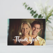  bruiloft dank u kaarten (Staand voorkant)