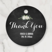 Bruiloft dank u Label (Voorkant)