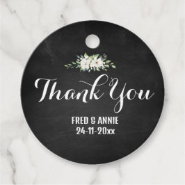 Bruiloft dank u Label