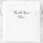 Bruiloft dank u labels voor gunsten (Tas)