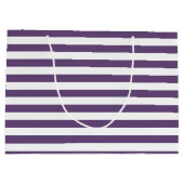 Bruiloft Dank u met Bruid en bruidegom Naam Large Cadeautasje (Achterkant)