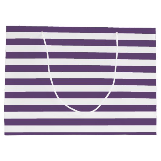 Bruiloft Dank u met Bruid en bruidegom Naam Large Cadeautasje (Achterkant)