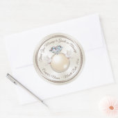 Bruiloft Dank u Stickers voor gunsten, enveloppen. (Envelop)