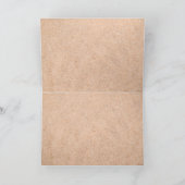 Bruiloft Dankkaartjes Strand Bedankkaart (Binnen)