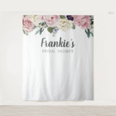 Bruiloft decoratie - Fotocabine achtergrond bruilo Wandkleed (Voorkant)