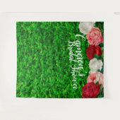 Bruiloft decoratie fotohokje achtergrond wandkleed (Voorkant (horizontaal))