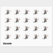 Bruiloft decoraties 13 ronde sticker (Vel)