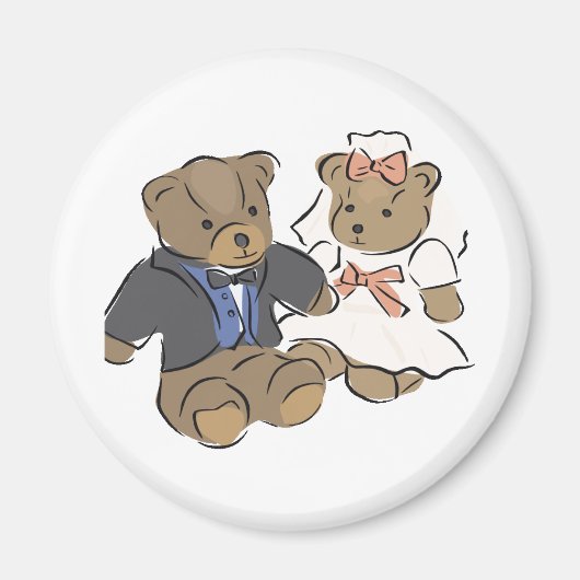 Bruiloft decoraties 19 magneet (Voorkant)