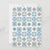 Bruiloft Details Behuizing Kaart Waterverf Citroen (Achterkant)