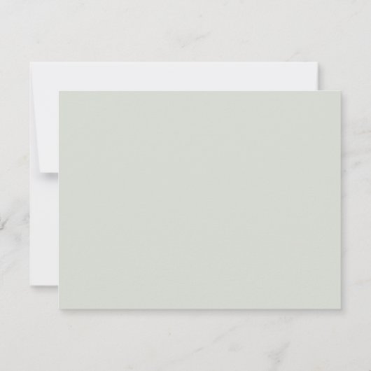 Bruiloft Details Informatie Sjabloon Kaart (Achterkant)