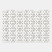 Bruiloft Diamanten Ring Trouwjurk Inpakpapier Vel (Voorkant)