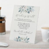 Bruiloft die goed wenst reclamebord met voetstuk (Insitu)