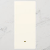 Bruiloft diner, plaats instelling dank u kaarten (Achterkant)