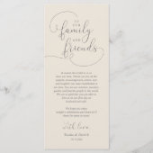 Bruiloft Dinner Place Instelling Dank u Kaart (Voorkant)