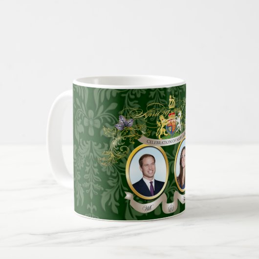 bruiloft-/DIY-kleuren Koffiemok (Voorkant links)