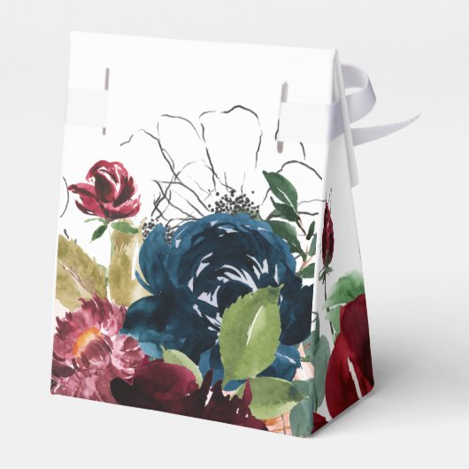 Bruiloft Douche Favor Box Bedankdoosjes (Achterkant)