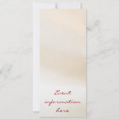 Bruiloft douche kaart (Achterkant)