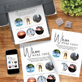 Bruiloft douche partij spel waar waren ze poster