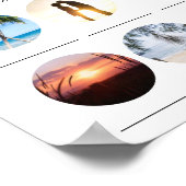 Bruiloft douche partij spel waar waren ze poster (Hoek)