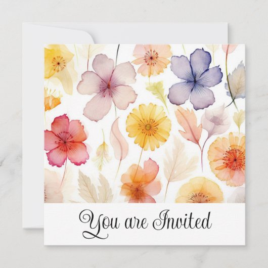 Bruiloft Douche uitnodiging (Voorkant)