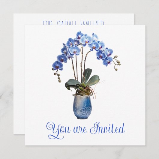 Bruiloft Douche uitnodiging (Voorkant / Achterkant)