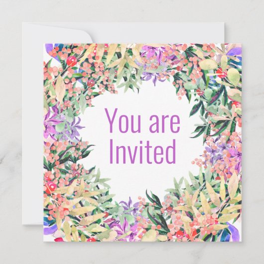 Bruiloft Douche uitnodiging (Voorkant)