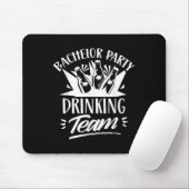 Bruiloft Drank Team Bruid Bruidegom Muismat (Met muis)