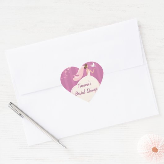 Bruiloft duif Vrijgezellenfeest Sticker (Envelop)