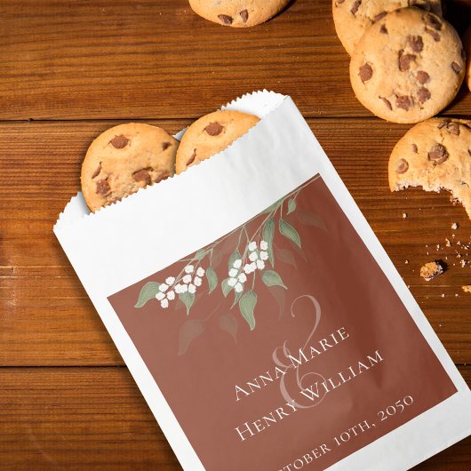 Bruiloft Eenvoudig Snoep Favorieten Elegant Terrac Bedankzakje