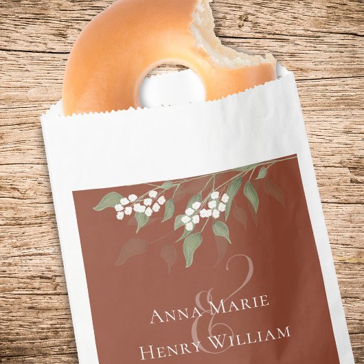 Bruiloft Eenvoudig Snoep Favorieten Elegant Terrac Bedankzakje