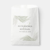 Bruiloft Eenvoudig Snoep Gunsten Minimalistische P Bedankzakje (Voorkant)