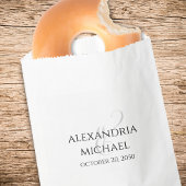 Bruiloft Eenvoudige minimalistische gunst Snoep Sj Bedankzakje