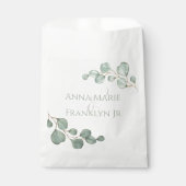 Bruiloft Elegant Snoep Favorieten Classic Typograp Bedankzakje (Voorkant)