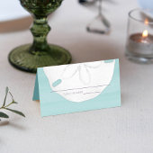 Bruiloft Elegant Strand Receptie Zitje Plaatskaartje