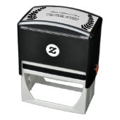 Bruiloft Elegante bladeren Zelfinktende Stempel (Product)