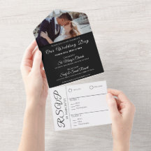 Bruiloft Elegante omhelzing-witte orchideeën - Fot