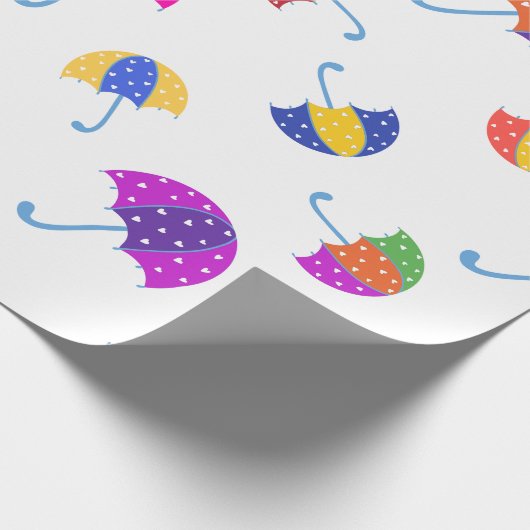 Bruiloft en baby shower cadeaupapier (Hoek)