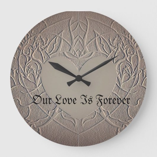 Bruiloft en eeuwige liefdesklok grote klok (Voorkant)