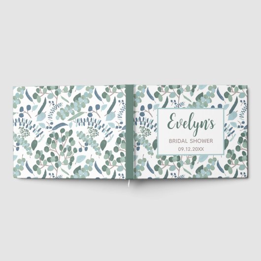 Bruiloft Eucalyptus Gastenboek (Volledig)